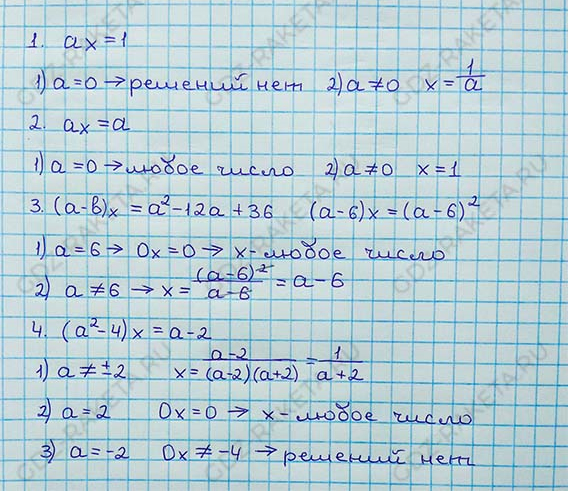 Ответ к учебнику по алгебре 8 класс Мерзляк, Полонский, Якир номер 58